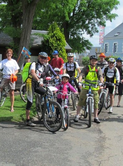 Vélo du camping à Gien dans le Loiret