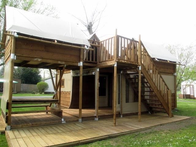 Location en bois dans le Loiret près des plages