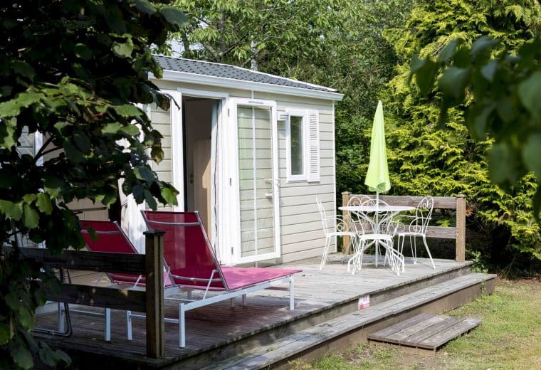 Mobil-home de notre camping à Gien proche de Saint-Père-sur-Loire - Camping Touristique de Gien