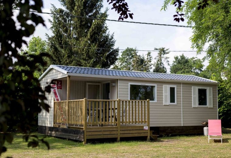 Mobil-home de notre camping près de Châtillon-Coligny - Camping Touristique de Gien