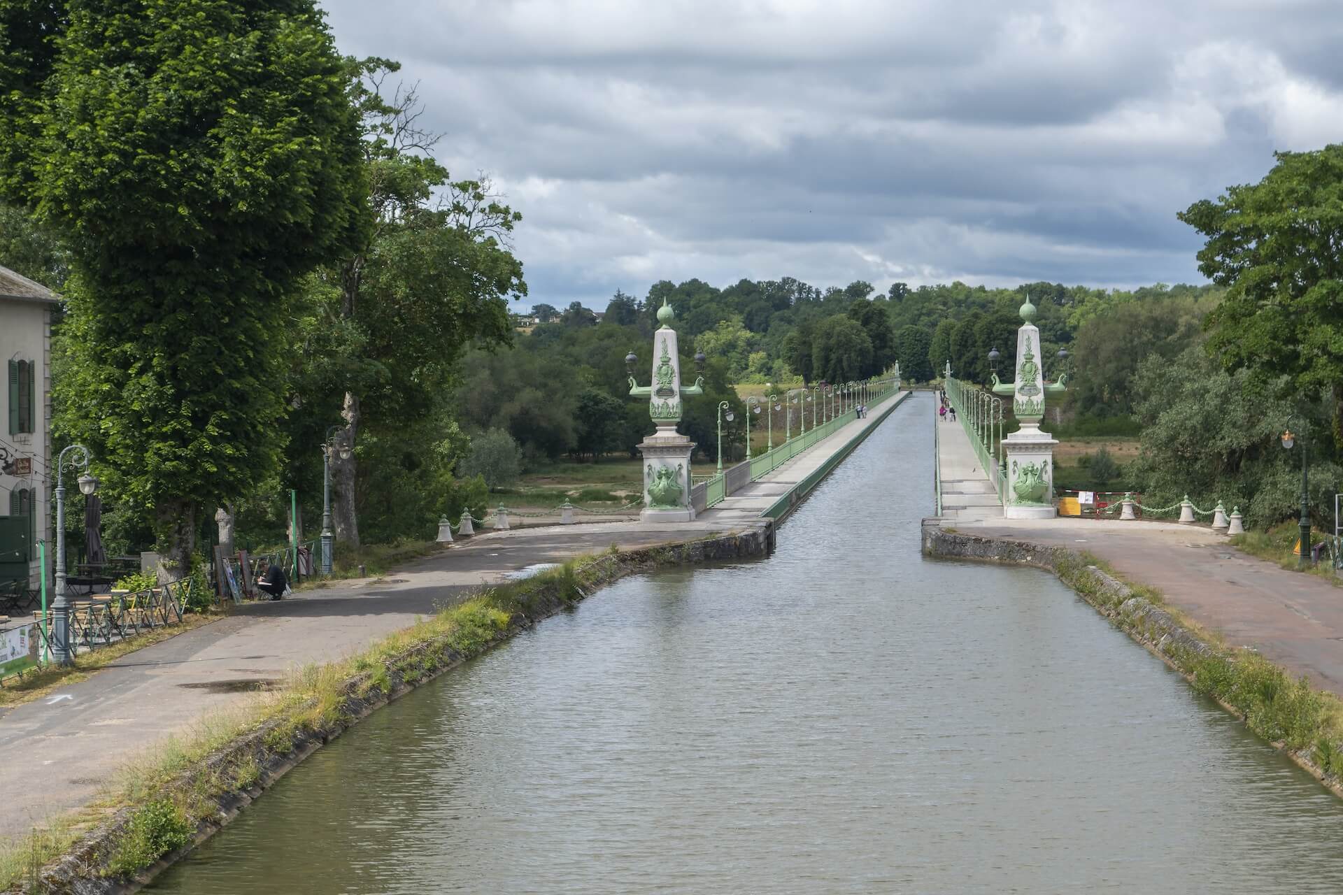 Canal pont de Briare près du camping