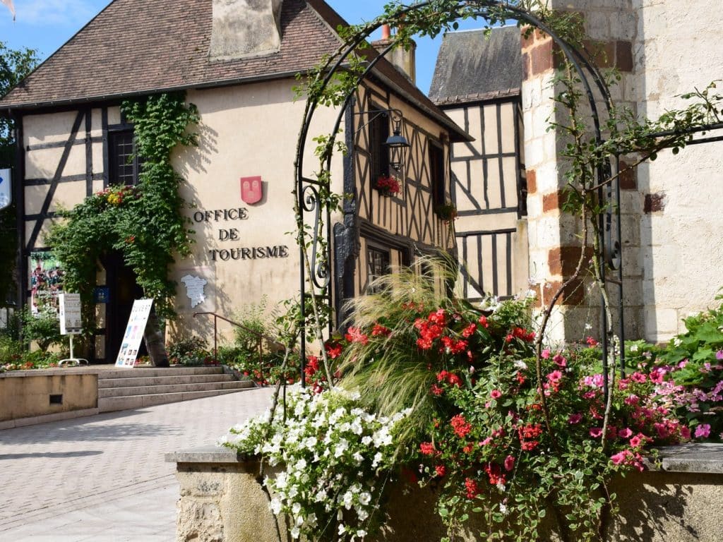 Village près du camping à Gien dans le Loiret